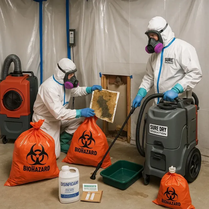 Contaminated Water Handling Protocols process in Lowes Island, VA