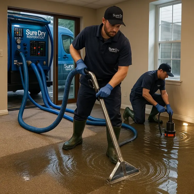Water Extraction and Removal process in Lowes Island, VA